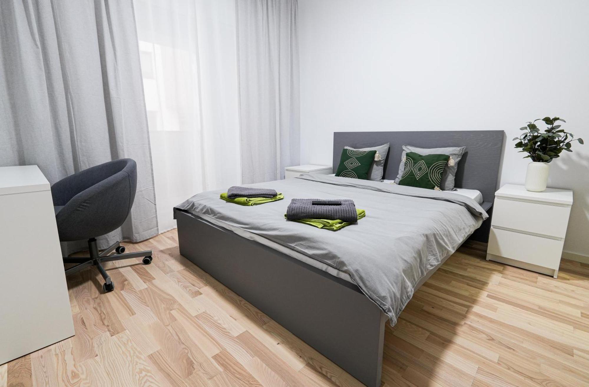 Gabi - Chic Apt With Parking Close To Veranda Mall Bukarest Exterior foto